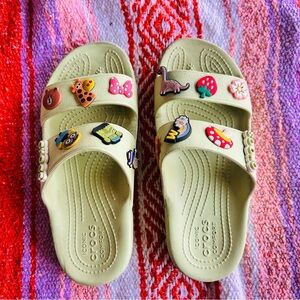 CROCS with multi Jibbitz